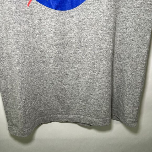 NASA Tank Top Mens Size Medium Gray Aldrin Family Foundation Cotton Poly Blend - Picture 4 of 6